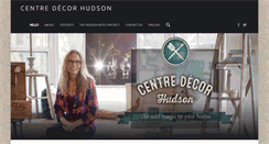 Desktop Screenshot of centredecorhudson.com