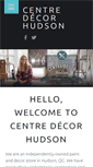 Mobile Screenshot of centredecorhudson.com